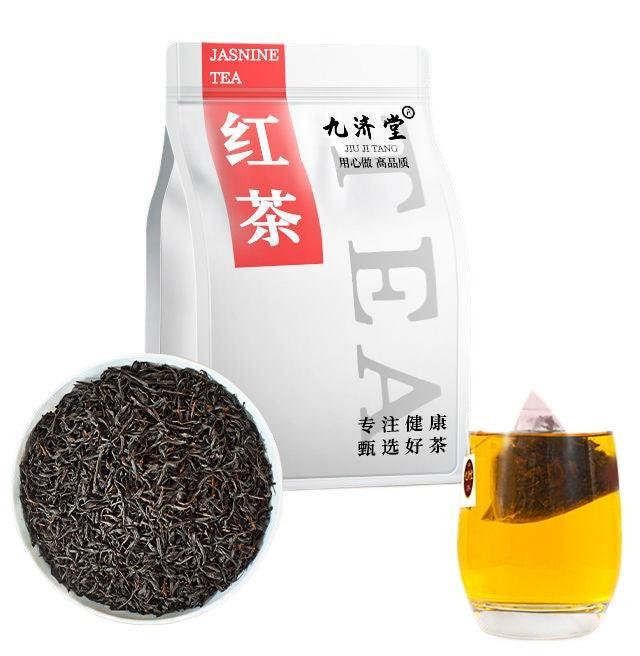 Authentic Wuyi Mountain Zhengshan Xiaozhong Black Tea Bags - Rich Aroma, Premium Loose Leaf for Hot & Cold Brewing, Portable Packaging