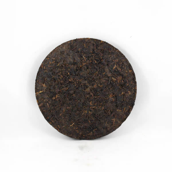 1997 Guangxi Liu Bao "Three Cranes" Brand Tea Cake, Guangxi Wuzhou Tea Factory, (Ripe tea)