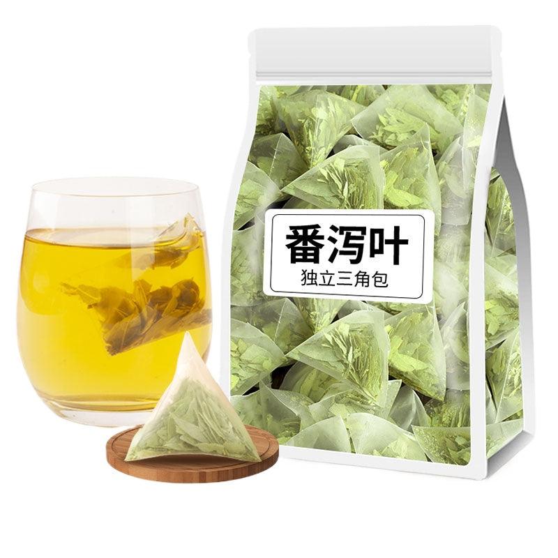 Premium Grade Senna Leaf Tea - 500g Bulk Pack with Individual Triangular Tea Bags