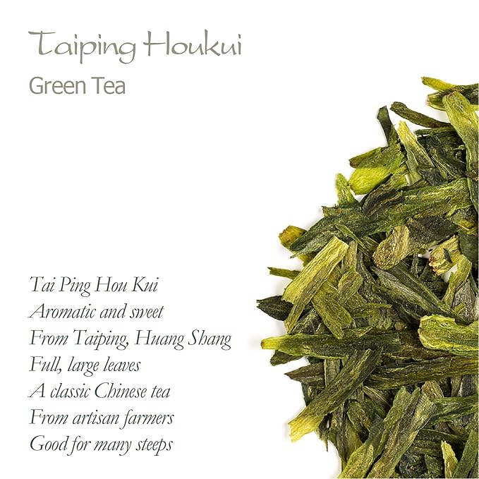 7T8T Monkey King tea (Tai Ping Hou Kui) Green Tea