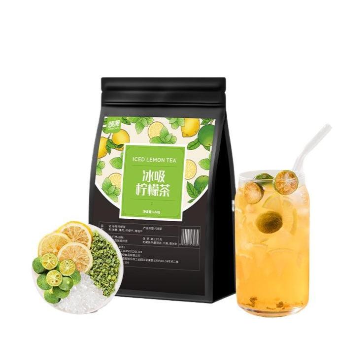 Mint, Lime & Lemon Iced Tea Blend - Individually Wrapped Fruit Infusions for Women's Delight - Perfect Summer Beverage