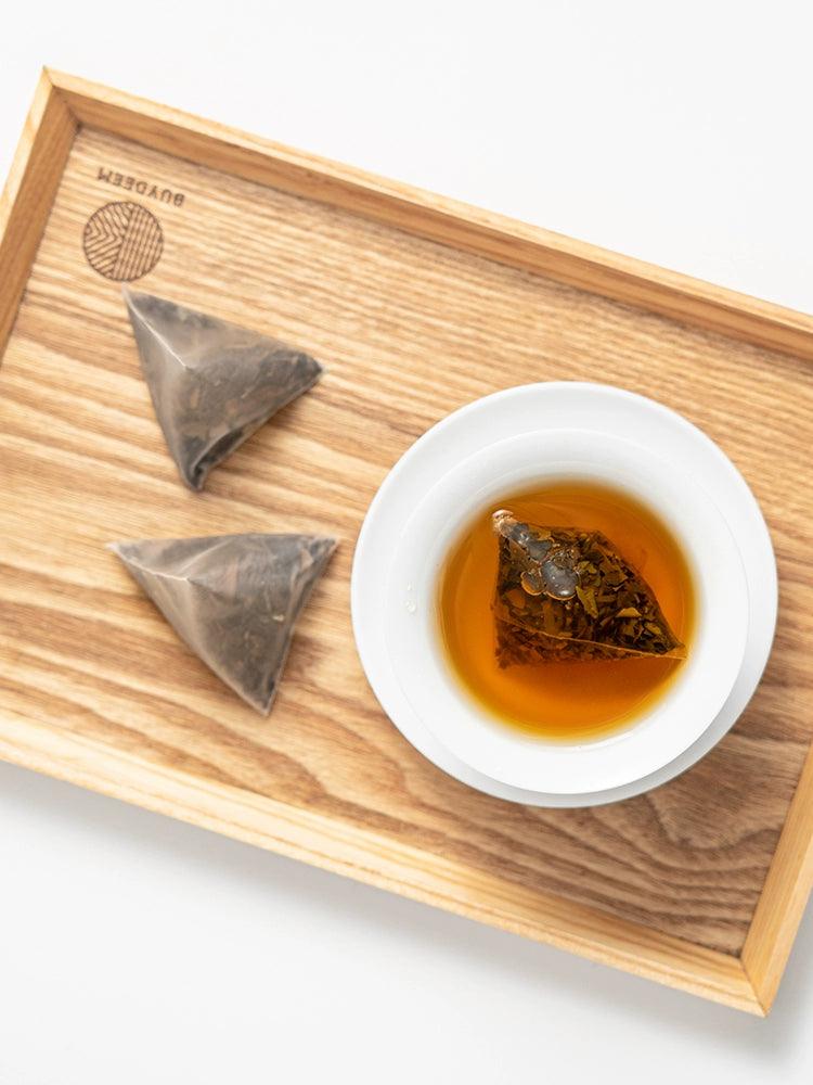 Premium Aged White Tea Bags, High Mountain Origin, Newly Packaged for Convenience