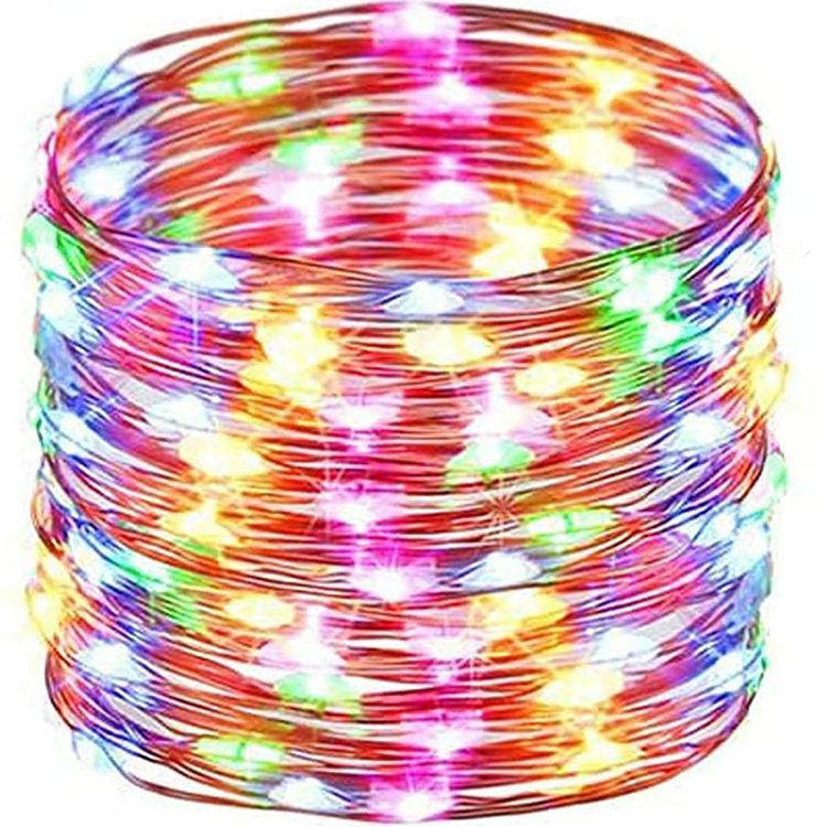 LED Mini String Lights Twinkle Lights Copper Wire Firefly Starry Lights for Mason Jars Wedding Party Christmas Centerpiece Table Decorations