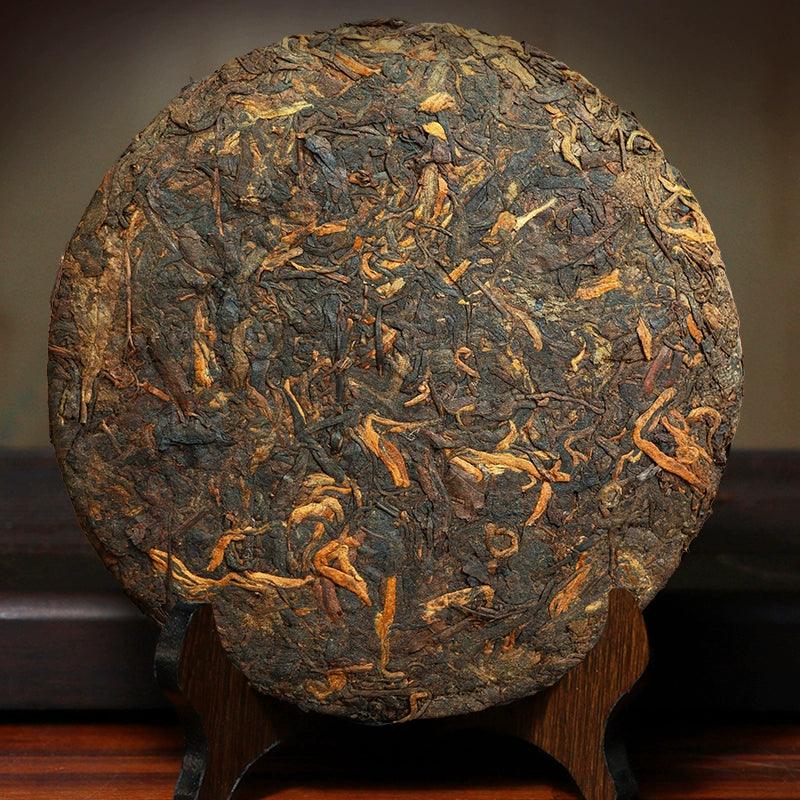 Aged Yunnan Ancient Tree Puerh Tea Cake, Ripened Version