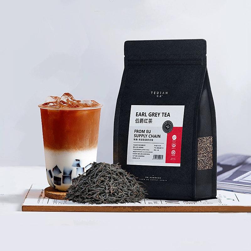 Professional Earl Grey Tea Blend for Bubble Tea Shops - Bergamot Infused Black Tea Ideal for Handcrafted Lemon Tea, Pearl Milk Tea, and Specialty Blends