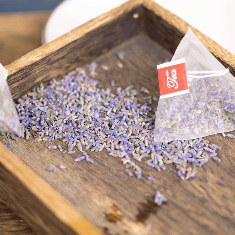 Portable Lavender Tea Bags - Relaxing Dried Flower Infusions for Sleep & Calm, Edible & Convenient