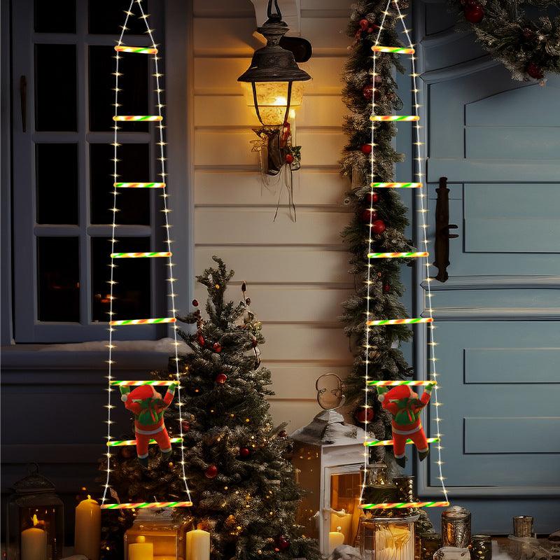 LED Christmas Lights Outdoor String Lights for Ladder and Tree Decoration Festival Atmosphere Lights