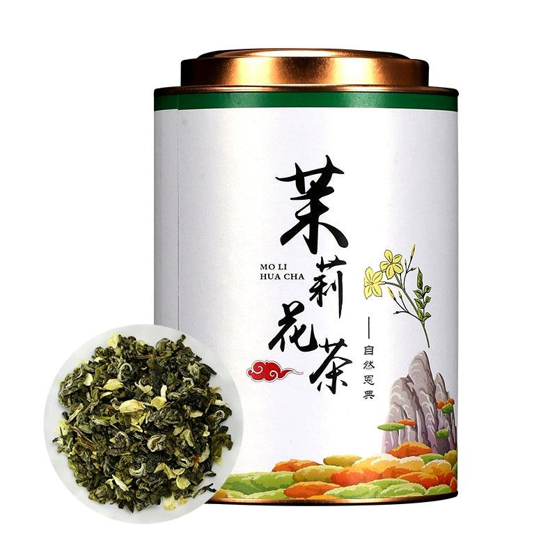 Exquisite Jasmine Dragon Pearls Tea - Richly Aromatic Green Tea Blend with Natural Flower Essence