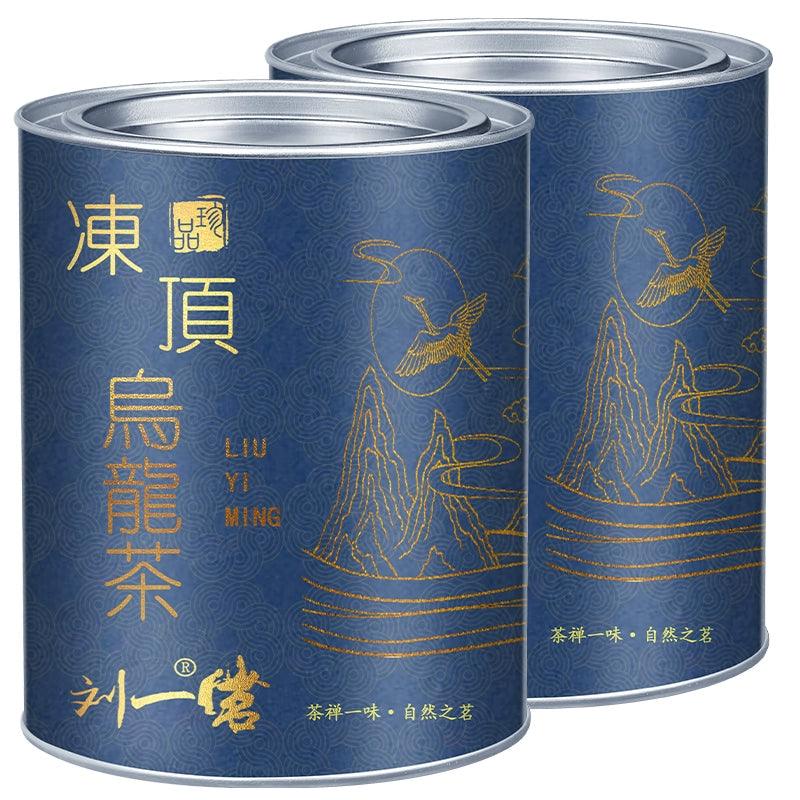 Exquisite Taiwanese Alpine Oolong Tea - Freshly Harvested, Delicate Aroma, Ideal for Iced Brew, Canned for Convenience & Freshness