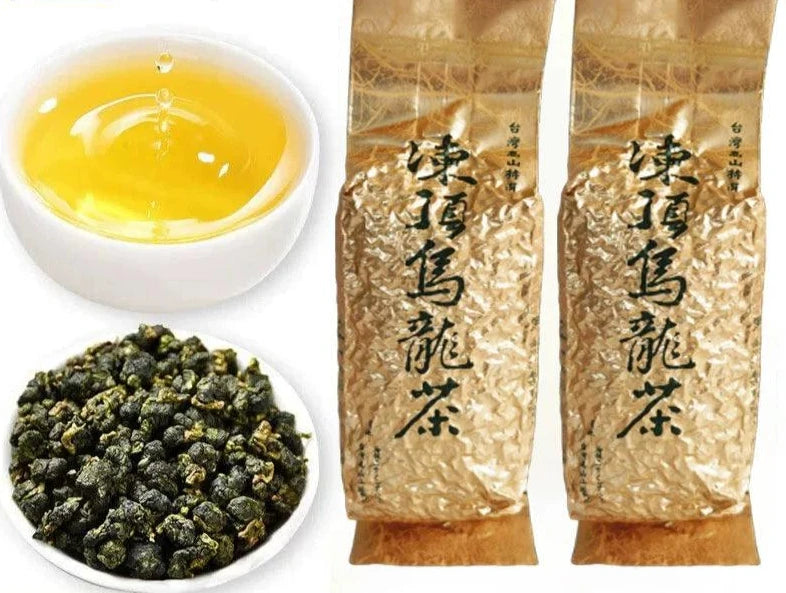 Taiwanese Golden Lily Oolong Tea - High Mountain Cool Climate Blend, Refreshing Aroma, Cold Brew Ready