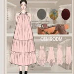 Summer Beach V-neck Slim Casual Maxi Dress for Women Sleeveless Floral Shift Lace Loose Vacation - Image 5