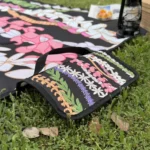 Qunature gros printemps été Portable tapis de pique-nique en plein air Camping Excursion imperméable tapis de pique-nique couverture extérieure marchandises - Image 2