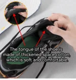 Baskets d'entraînement décontractées unisexes en cuir de vache respirant Semelle extérieure en caoutchouc durable Plusieurs couleurs Athlétique Jogging Tendance de la mode - Image 4