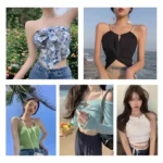 NOUVEAU Vêtements de marque Femmes Mix Style Stock Robes T-shirts Petites chemises Pantalons Jupes Vêtements d'occasion - Image 5