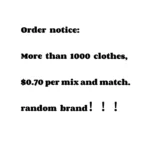 NOUVEAU Vêtements de marque Femmes Mix Style Stock Robes T-shirts Petites chemises Pantalons Jupes Vêtements d'occasion - Image 6