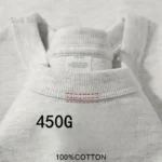 100% coton T-shirts unisexe 450G haute qualit?? blanc T-shirts T-shirts ??t?? blanc t-shirt pour hommes Camisetas Para Hombre - Image 7