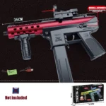 2025 New Electric Continuous-Fire Toy Gun Tec9 Can Fire Gel Bullets 7-8mm with 7.4V Battery and USB Charging Cable, Multiple Colors Available - Image 7