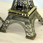 High-Quality Metal Paris Tower Model Bronze Statue Exquisite Design Paris Tower Model Model 7 Sizes with Box