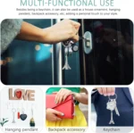 10/20/30Pcs Car Motorcycle Keychain Key Chain Eiffel Tower Keychain Key Fob Pendant Birthday Present - Image 6