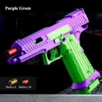 2011/M92 Tactical Shell Ejceting Toy Gun Continuous Firing EVA Soft Bullet Outdoor CS Shooting Pistol Children's Birthday Gift - Image 2