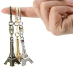 Eiffel Tower Keychain Retro Keychain Decorations Purse Charms Statue Model Prom Keychain French Souvenirs - Image 5