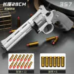 Csnoobs Automatic Pistol ZP5 357  Mechanical Continuous Firing Revolver Soft Dart Bullet Toy Gun CS Outdoor Weapon for Kid Adult - Image 7