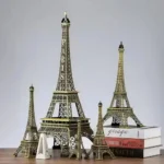 Bronze Paris Eiffel Tower Metal Crafts Home Decoration Accessories Figurine Statue Model Souvenir Home Interior Design 2025 New - Image 3