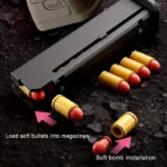 2011/M92 Tactical Shell Ejceting Toy Gun Continuous Firing EVA Soft Bullet Outdoor CS Shooting Pistol Children's Birthday Gift - Image 4