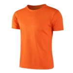 T-shirt d'??t?? pour hommes, blanc, d??contract??, haut ?? manches courtes, respirant, s??chage rapide, chemise de sport, maillot de football, v??tements masculins - Image 3