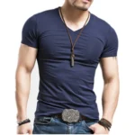 T-shirt homme MRMT 2026, neuf, 10 couleurs, fitness, col en V, v??tements pour homme, t-shirts, tailles S-5XL, hauts, t-shirts - Image 2