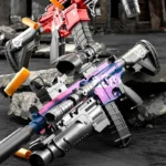 Children's Manual Soft Bullet M416 Soft Bullet Gun Can Fire Submachine Gun Model Boy Toy Gun Action Loading Assault Rifle - Image 2