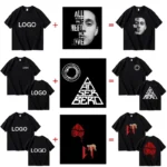 Personnalis?? 100% coton imprim?? T-shirts hommes mode ?? manches courtes col rond t-shirt femmes personnalit?? Streetwear t-shirt hauts Camiseta - Image 2
