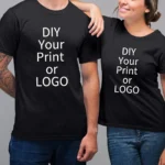 T-shirt personnalis?? femmes hommes personnalis?? imprim?? 100% coton ?? manches courtes votre Logo Photo marque texte t-shirt personnaliser v??tements graphiques
