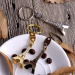 10/20/30Pcs Car Motorcycle Keychain Key Chain Eiffel Tower Keychain Key Fob Pendant Birthday Present - Image 5