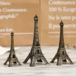 Bronze Paris Eiffel Tower Metal Crafts Home Decoration Accessories Figurine Statue Model Souvenir Home Interior Design 2025 New