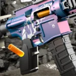 Children's Manual Soft Bullet M416 Soft Bullet Gun Can Fire Submachine Gun Model Boy Toy Gun Action Loading Assault Rifle - Image 4