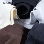 WAVLATII-T-shirt Respir?? pour Homme et Femme, Streetwear D??contract??, Blanc, Noir, Basique, ??t??, Y-for Young, Nouveau, 260, 101WMT2401 - Image 6