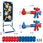 Foam Ball Toy Gun Set Soft Bullet Safe for Kids Educational Toy with Score Keeping Fun Game for Children Adults Competition - Image 6