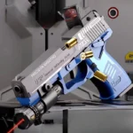 USP Continuous Firing Shell Ejecting Pistol With Laser Sight Soft Bullet Toy Gun Empty Hanging Weapon Boys Gift - Image 5