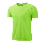 T-shirt d'??t?? pour hommes, blanc, d??contract??, haut ?? manches courtes, respirant, s??chage rapide, chemise de sport, maillot de football, v??tements masculins - Image 2