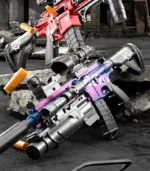 M416 Toy Gun Shell Throwing Soft Bullet Can Fire Suction Cup Children's Assault Rifle Manual loading Model Boy's Toy - Image 5