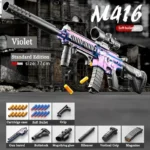 M416 Toy Gun Shell Throwing Soft Bullet Can Fire Suction Cup Children's Assault Rifle Manual loading Model Boy's Toy