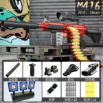 M416 Manual Soft Bullet Toy Gun 6cm Safe Soft Bullet Outdoor Interactive Suitable Cross border hot selling - Image 2