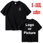 T-shirts imprim??s en coton personnalis??s hommes mode t-shirt ?? manches courtes femmes personnalit?? d??contract?? Streetwear t-shirt hauts Camiseta