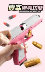 Newest Shell Ejecting Airsoft Pistol Soft Bullet Toy Gun Weapon Children Armas Shoot Outdoor Game Boys gift. - Image 4