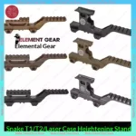 Tactical Hydra Height-Adjustable Mount Unity Metal Base T1 T2 20mm Rail Toy Gun Accessory Cnc Aluminum Alloy Tactical Flashlight