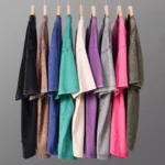 240g-300g hommes lourds lav?? Vintage surdimensionn?? T-Shirt rue Hip Hop Punk T-Shirt Harajuku d??contract?? coton ?? manches courtes lavage ?? l'acide haut - Image 3