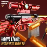 Large Gift Box Version M24 Shell Soft Bullet Gun Awm Can Fire Sniper Rifle Boy Toy Gun Model Manually Loaded Christmas 2025 - Image 2