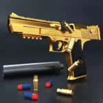 Shell Ejection Desert eagle Pistol Airsoft Blaster Gun Soft Bullet Toy Gun CS Shooting Weapons for Kids - Image 2