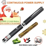 2-in-1 Mini Laser Pointer LED Training Flashlight Scratching Toys for Pets Cats Toy Gun Accessories Gifts for Kids Adults - Image 6